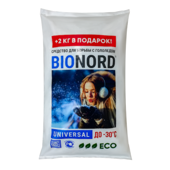 Противогололёдный реагент Бионорд «Универсал» (23 кг)